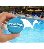 ES668 Wave Disk Havuz & Deniz İçin Suda Zıplayan Sektirme Diski Oyuncağı 2 Adet Birden