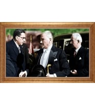 ALTIN ÇERÇEVELİ PASPARTULU TABLO CR1004