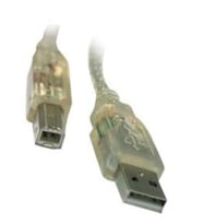 S-Link Yazıcı Kablosu 5 Metre 2.0 Şeffaf
