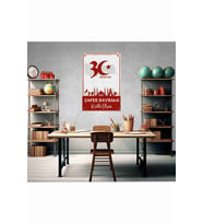 30 Ağustos Zafer Bayramı Fotoğraf Panosu Branda 100x150