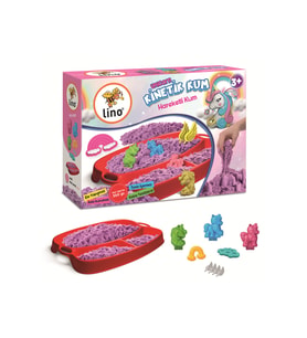 Kinetik Kum Seti Unicorn (350 GR KUM 6 KALIP TEPSİ)