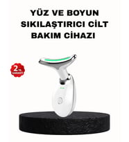 EMS Mikro Akım Yüz ve Boyun Sıkılaştırıcı Cihaz 7000 VPM Titreşim Isı Terapili
