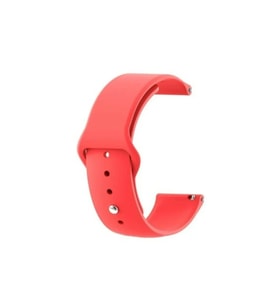 Huawei GT4 41mm 18mm Klasik Kordon - Kırmızı