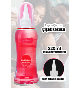 Do it Love - Çiçek Kokusu Su Bazlı Kayganlaştırıcı - 220ml - Kolay Kullanım Başlıklı