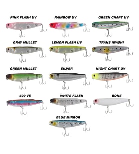 Ryuji Crazy Dog 9.5cm 15gr Su Üstü Maket Balık Lemon Flash UV