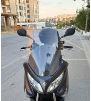 MOTOCAM Suzuki Burgman 200 Ön Cam 2006-2013 Model 61cm Şeffaf Renkli 4mm