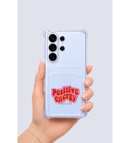 Samsung Galaxy S26 Ultra Kartlıklı Pozitif Enerji Desenli Kılıf - ETC9621-1664