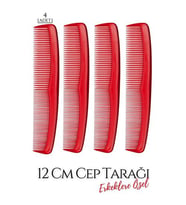 12 Cm Erkek Cep Tarağı 4 ADET