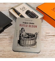 Kişiye Özel Metal Kutulu Şık Dolma Kalem Seti – Doğum Günü Hediyesi