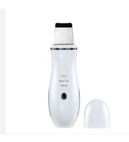 BR-1003 Ultrasonik Cilt Scrubber Siyah  Nokta Spatula Temizleyici, Anti Akne Elektrikli Yüz Temizleme Makinesi