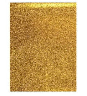 Yapışkanlı Simli Eva 50X70 Altın Rulo Şeklinde