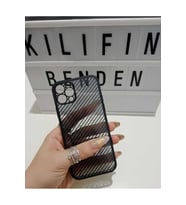 İphone 13 Pro UyumluKarbon Fiber Kılıf Modeli