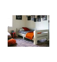 Fawdecor Doğal Mdf-lam Sedir Karyola Baza Yatak Dekor Mobilya (Beyaz)