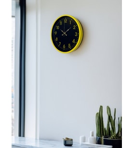 36 Cm Sarı Standart Duvar Saati