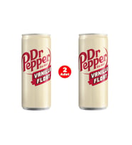 Dr Pepper Vanilla Float - Vanilyalı Gazlı İçecek 330 ml x 2 ADET