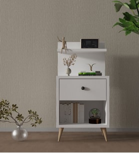 ÇEKMECELİ KOMİDİN (Beyaz)