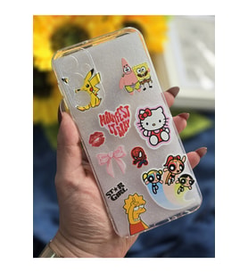 Samsung Galaxy A16 Uyumlu Baskılı Şeffaf Telefon Kılıfı