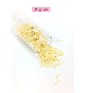 Uzun Boru Kesme Boncuk Çap 2mm Uzunluk 10 mm - 20 Gram - - BNC234