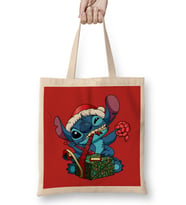 Stitch X'mas Bez Çanta Uzun Saplı