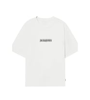 JACK&JONES  JORLAFAYETTE EMB TEE SS CREW NECK12251768 (Beyaz)