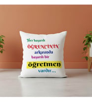 Öğretmen Öğrenci Yastık