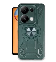 Newface Xiaomi Redmi Note 13 Pro 5G Kılıf Lincoln Silikon - Koyu Yeşil