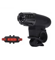 FORTE GT XBYC 6117 Far Seti BİSİKLET ÖN ARKA FAR STOP SETİ ŞARJLI