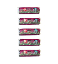 Umut Endüstriyel Jumbo Çöp Torbası Poşeti - 2 Kat - Siyah - 600 Gr. - 80x110 Cm. -10 Adetlik 5 Rulo
