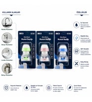 12 ADET MUSLUK UCU FİLTRESİ AKORDİYON - PERVANELİ 360° 16-19MM TÜM MUSLUKLARA UYUM KİREÇLENME YAPMAZ (5343)