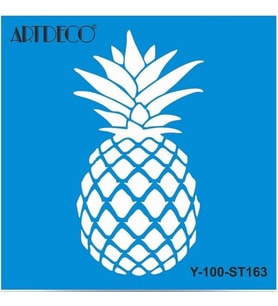ARTDECO STENCİL 30X30CM ANANAS 163