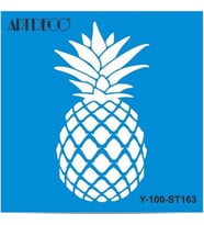 ARTDECO STENCİL 30X30CM ANANAS 163