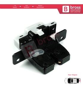 Renault Clio 3 Megane Scenic 2 Modus Nissan Micra 3 Tiida Qashqai J10 İçin Arka Bagaj Kapak Kilidi