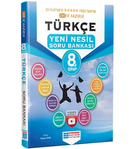 8. Sınıf LGS Türkçe Video Çözümlü Soru Bankası Evrensel İletişim Yayınları
