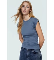 Yazlık Kolsuz Fitted Bluz %98 Viskoz %2 Elastan Nefes Alan Kumaş Günlük Kullanım İçin (Çok Renkli)