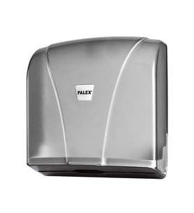 Omnipazar PLX 3464-2 Z Katlı Kağıt Havlu Dispenseri Şeffaf-Füme