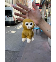 Sevimli  Maymun Anahtarlık Çanta Süsü