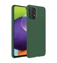 Samsung Galaxy A52 İnce Mat Silikon Kılıf Haki