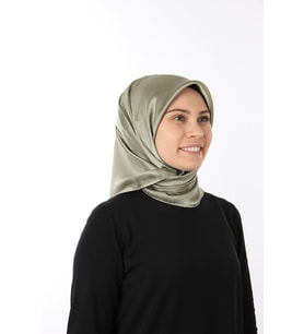 352 Aker Taşlanmış Düz İpek Eşarp 7747758