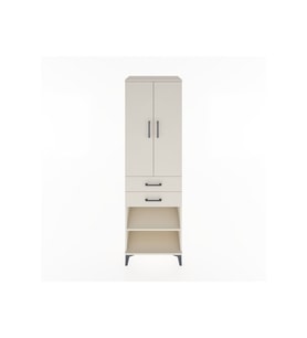 Hyperion Dolap 2 Raflı 2 Çekmeceli Tek Askılı 60x44x195 Aytaşı-Aytaşı