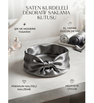 Kurdeleli Dekoratif Aksesuar Kutusu