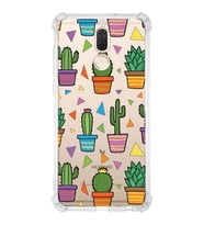 PrintiFy Huawei Mate 10 Lite Uyumlu Water Color 4 Baskılı Şeffaf Köşe Korumalı Antişok Kılıf