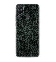 Tecno Pova Neo Kılıf Silikon Desen Özel Seri Sarmaşıklar 1675