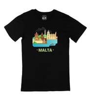 Malta Siyah Tişört