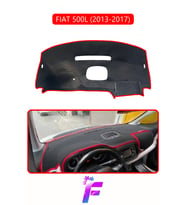 FIAT 500L (2013-2017) Uyumlu Torpido Örtüsü Çatlama ve Isıya Karşı Tam Koruma Oto Aksesuar E39