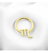 Glorria Altın Akrep Burcu Halka Helix Piercing