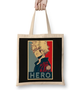 Katsuki Bakugo My Hero Academia 02 Bez Çanta Uzun Saplı