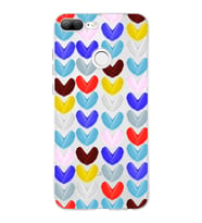 PrintiFy Huawei Honor 9 Lite ile Uyumlu 1mm Slim Fit Water Color 1 Baskılı Şeffaf  Kılıf