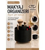 Makyaj Organizeri  Bölmeli, Geniş Hazneli, Şık ve Dayanıklı Kozmetik Düzenleyici