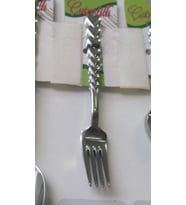 KALP DESENLİ  6 LI TATLI ÇATALI