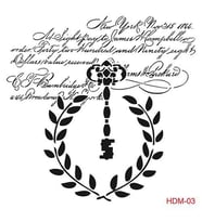 Cadence Home Decor Midi Stencil Boyama Şablonu 25x25 cm. HDM-03 